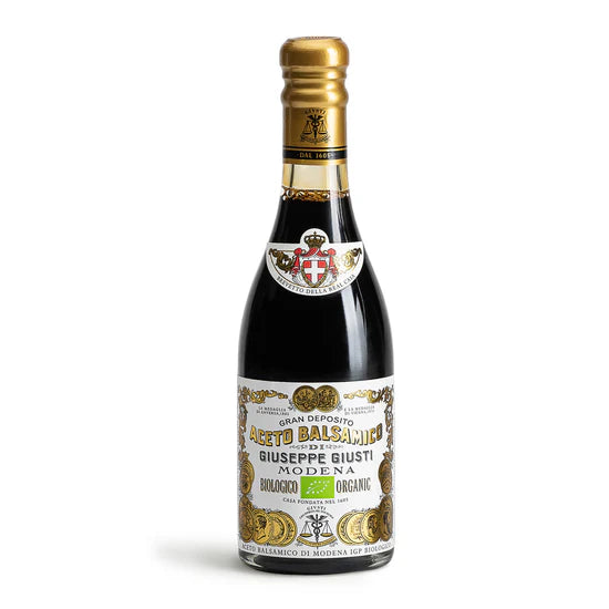 Organic Balsamic Vinegar of Modena | 2 Gold Medals | 250ml