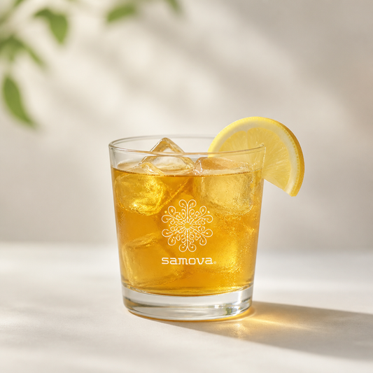 High Darling Ice Tea – Rezept mit samova Bio-Darjeeling