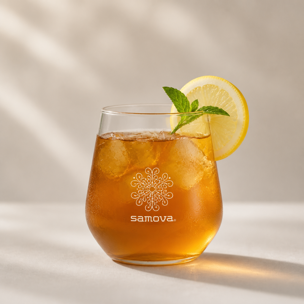 Istanbul Nights Ice Tea – Rezept mit samova Bio-Schwarztee