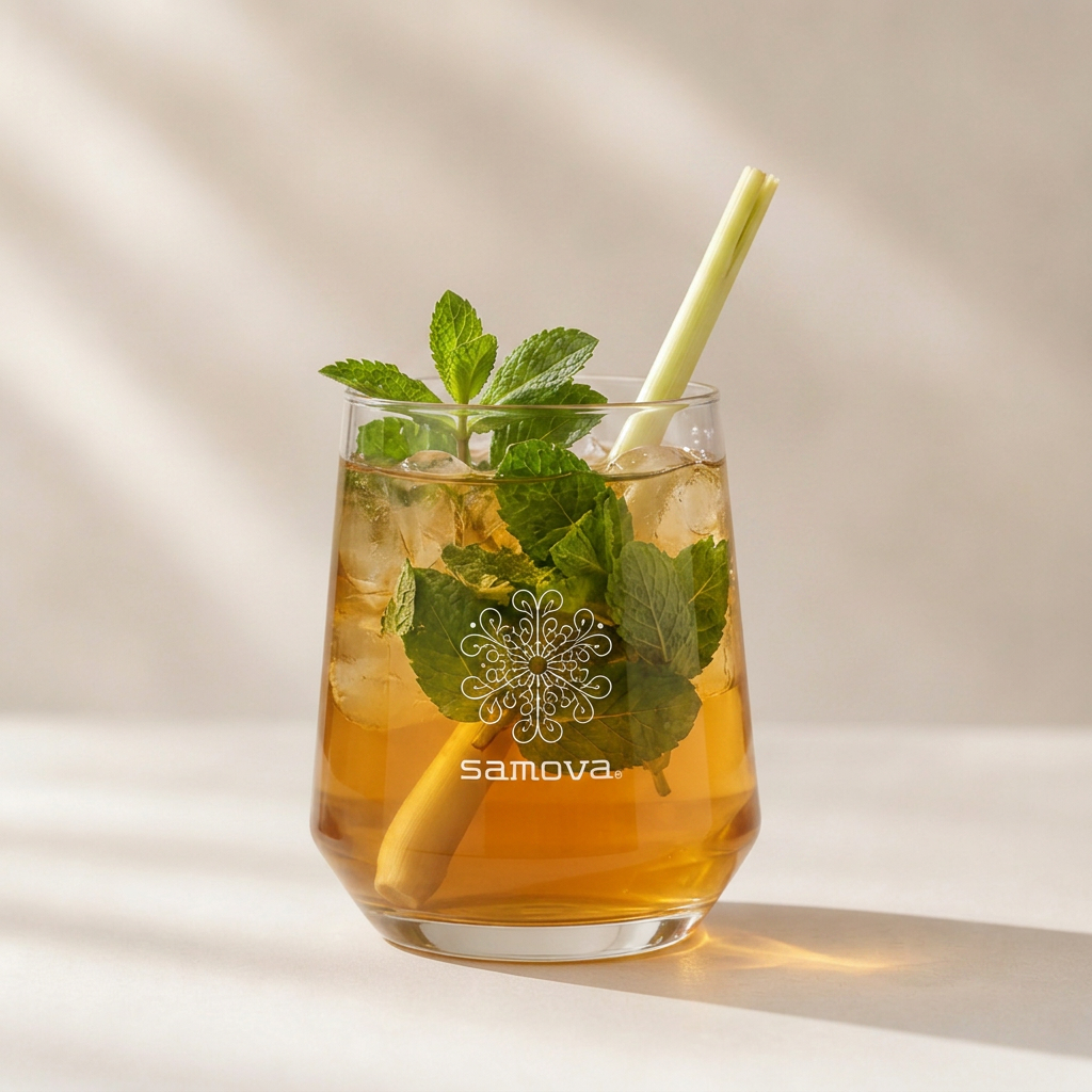 Master Mint on Ice – Rezept mit samova Bio-Pfefferminze