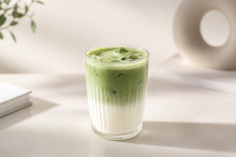 Matcha Latte mit Bio-Matcha