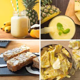 Getrocknete Bio Ananas-Stücke | First-Class aus Tansania | Fruchtig-sonnensüß & vitaminreich | Rohkostgerecht getrocknet | 400 g