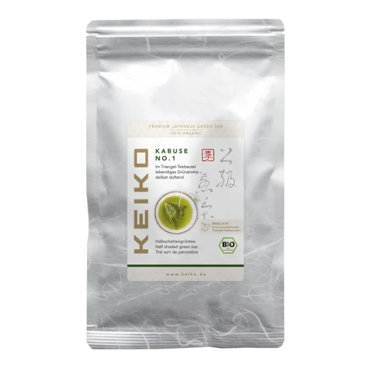 Kabuse No. 1 Schatten-Grüntee | Bio-Fukamushi mit Ooika-Aroma | Tiefgrün & ergiebig | Bis 3 Aufgüsse & kompostierbar