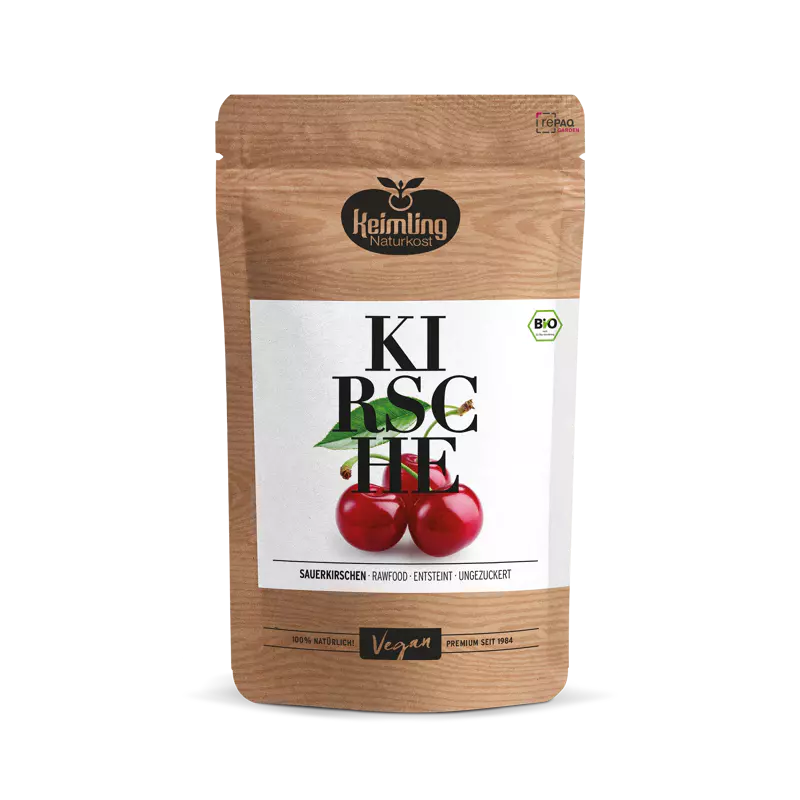 Rohkost Bio Sauerkirschen | Intensiv fruchtig aus Usbekistan | Säuerlich-aromatisch & rohkostgerecht | Glutenfrei & ohne Zusatzstoffe