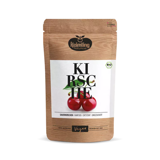 Rohkost Bio Sauerkirschen | Intensiv fruchtig aus Usbekistan | Säuerlich-aromatisch & rohkostgerecht | Glutenfrei & ohne Zusatzstoffe