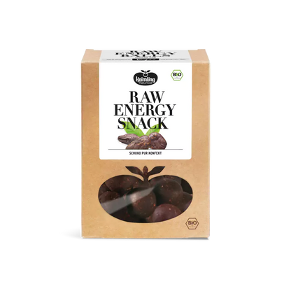 Rohkost Bio Konfekt Schoko Pur | Reine Schoko-Kugeln ohne Zucker | Bio-Rohkakao voller Aroma | Vegan & handgefertigt