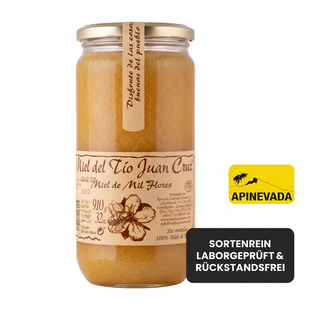 Blütenhonig der spanischen Sommerwiesen | 910-g-Glas