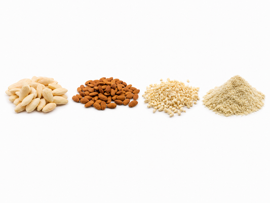 Borduito Mandeln-Sortiment Komplett aus Apulien | 5 Sorten Premium-Mandeln | 5 × 1 kg vakuumverpackt