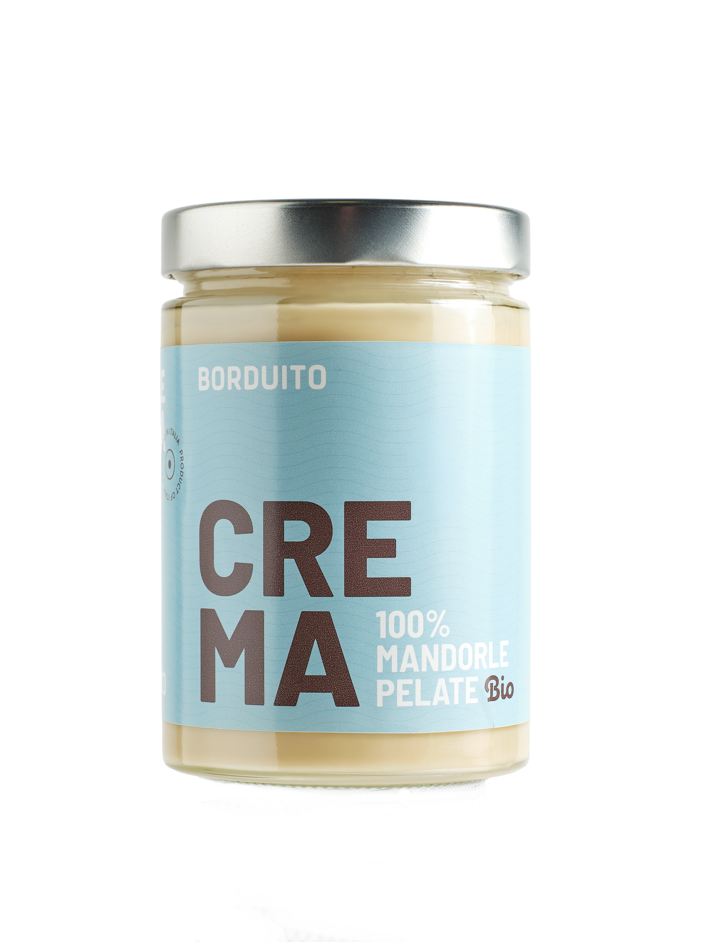 Borduito Bio weiße Mandelcreme | Cremig & rein | 500 Gramm