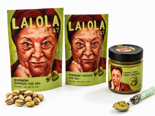 LaLola1947 Pistazien Snack-Trio | Einstiegsset | Pistazien geröstet gesalzen 1 kg · geröstet ungesalzen 1 kg · Pistazienmus 200 g | Die meistverkauften Varianten für den Handel