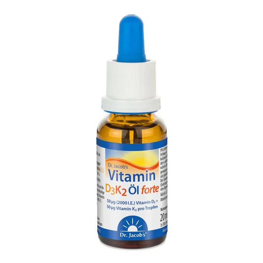 Dr. Jacob's Vitamin D3K2 Öl forte 20 ml