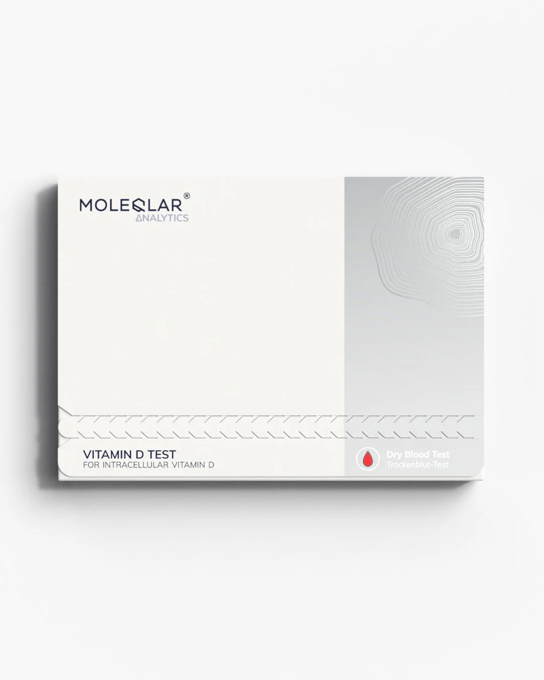 Vitamin D Testkit, Verpackung, Bluttest für zuhause