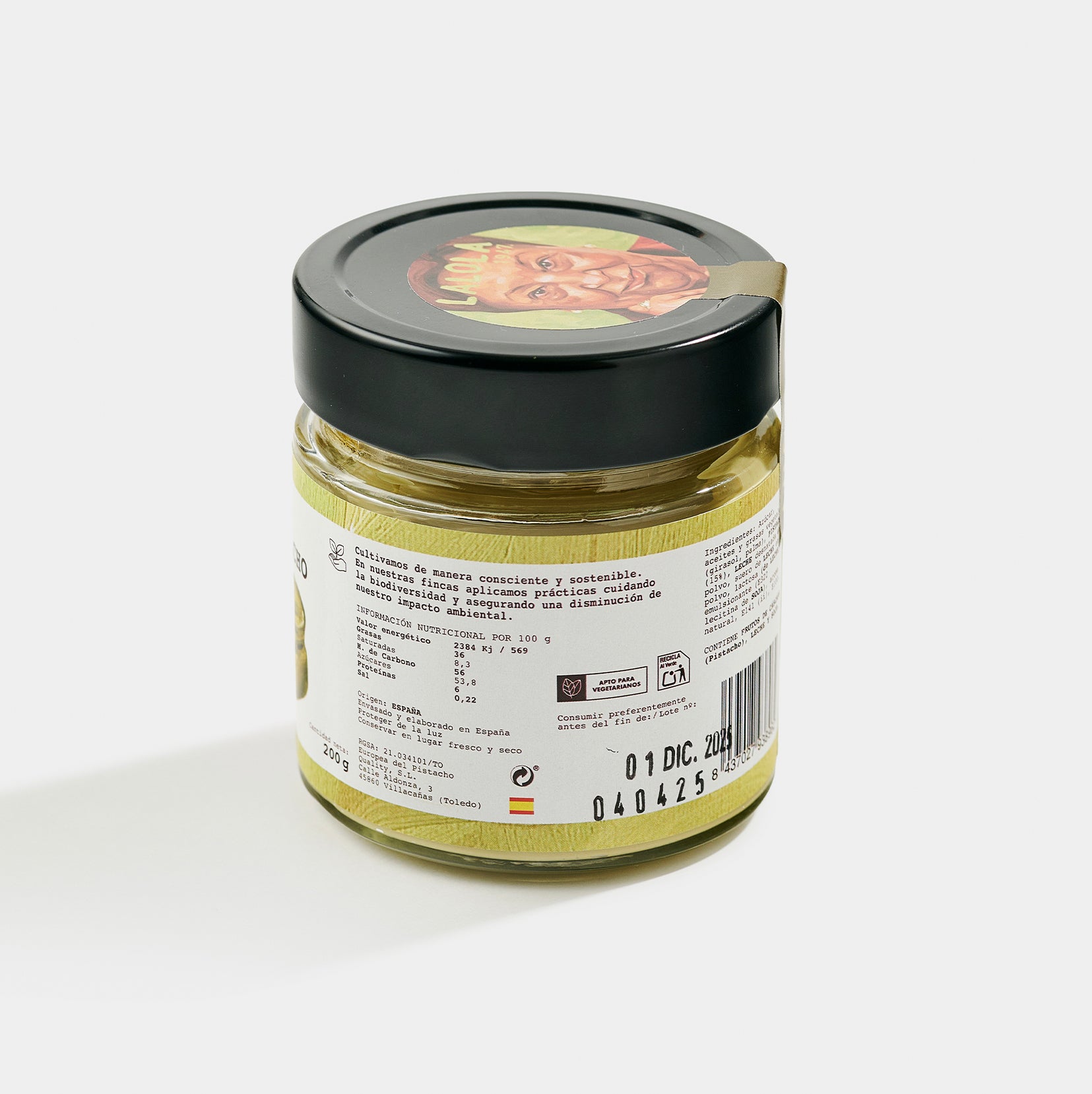 Pistaziencreme von LaLola1947, Glas, 15 % Pistazienanteil