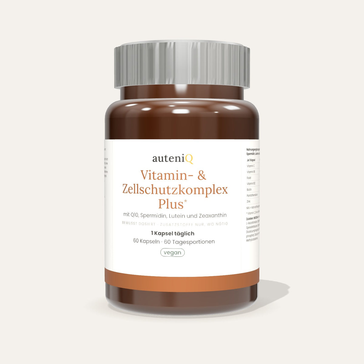 Vitamin- & Zellschutzkomplex Plus – Vorderseite