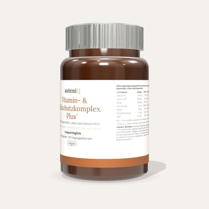 Vitamin- & Zellschutzkomplex Plus – schräg von vorne