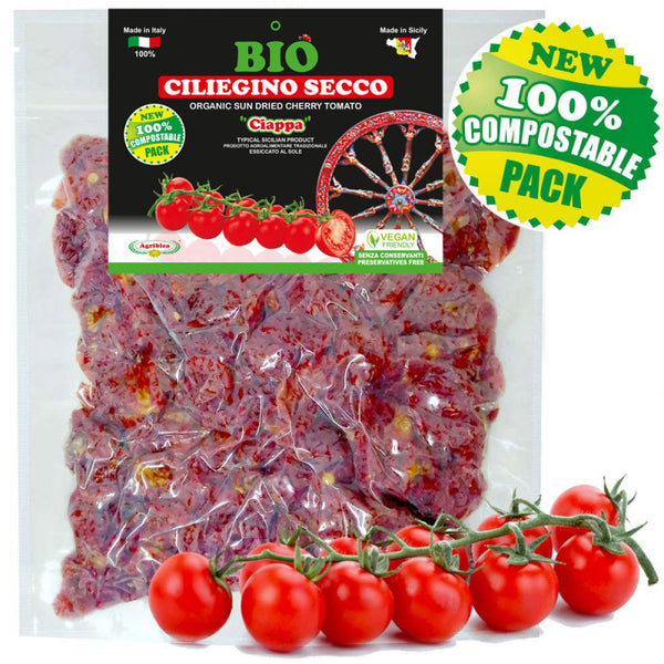 Capuliato „Ciappa“ | Bio-Sonnengetrocknete Kirschtomaten, 400 g