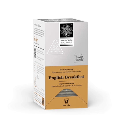 samova English Breakfast Express – Box perspektivisch