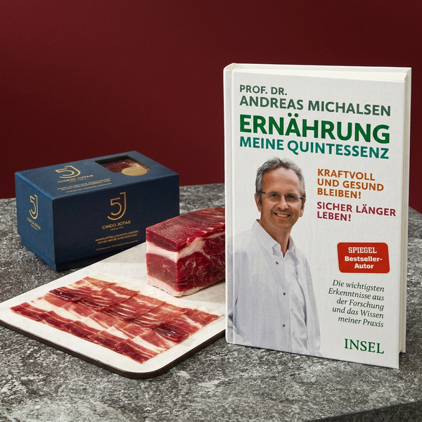 Zahle nur bei Begeisterung: Dein risikofreier Test des besten Schinkens der Welt & Prof. Michalsens Ernährungs-Quintessenz gratis