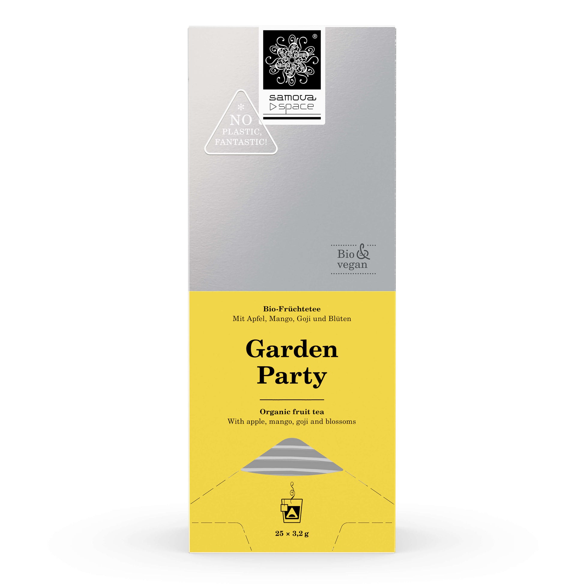 samova Garden Party Space – Frontansicht Verpackung