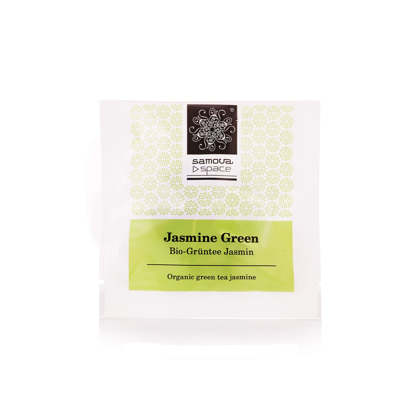 samova Jasmine Green Space – Pyramidenbeutel im Sachet
