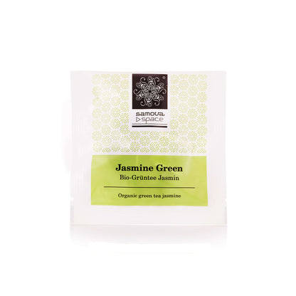 samova Jasmine Green Space – Pyramidenbeutel im Sachet