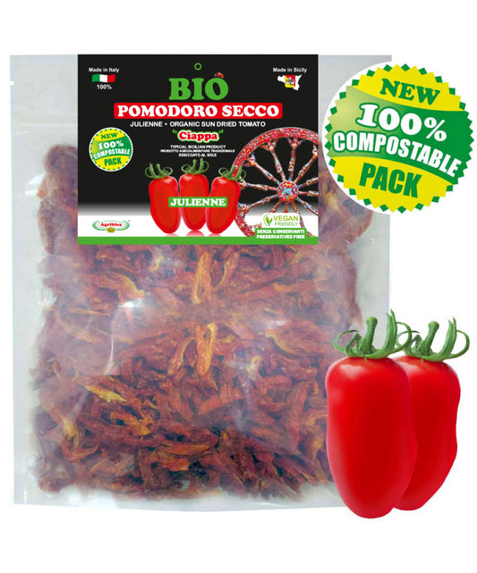 Julienne “Ciappa” | Organic sun-dried tomato strips, 350 g