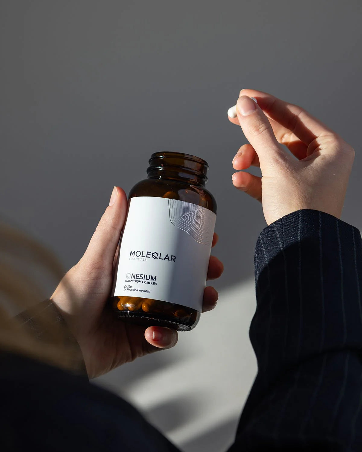 Magnesium Komplex Kapseln QNesium von MoleQlar, Dose, 120 Kapseln