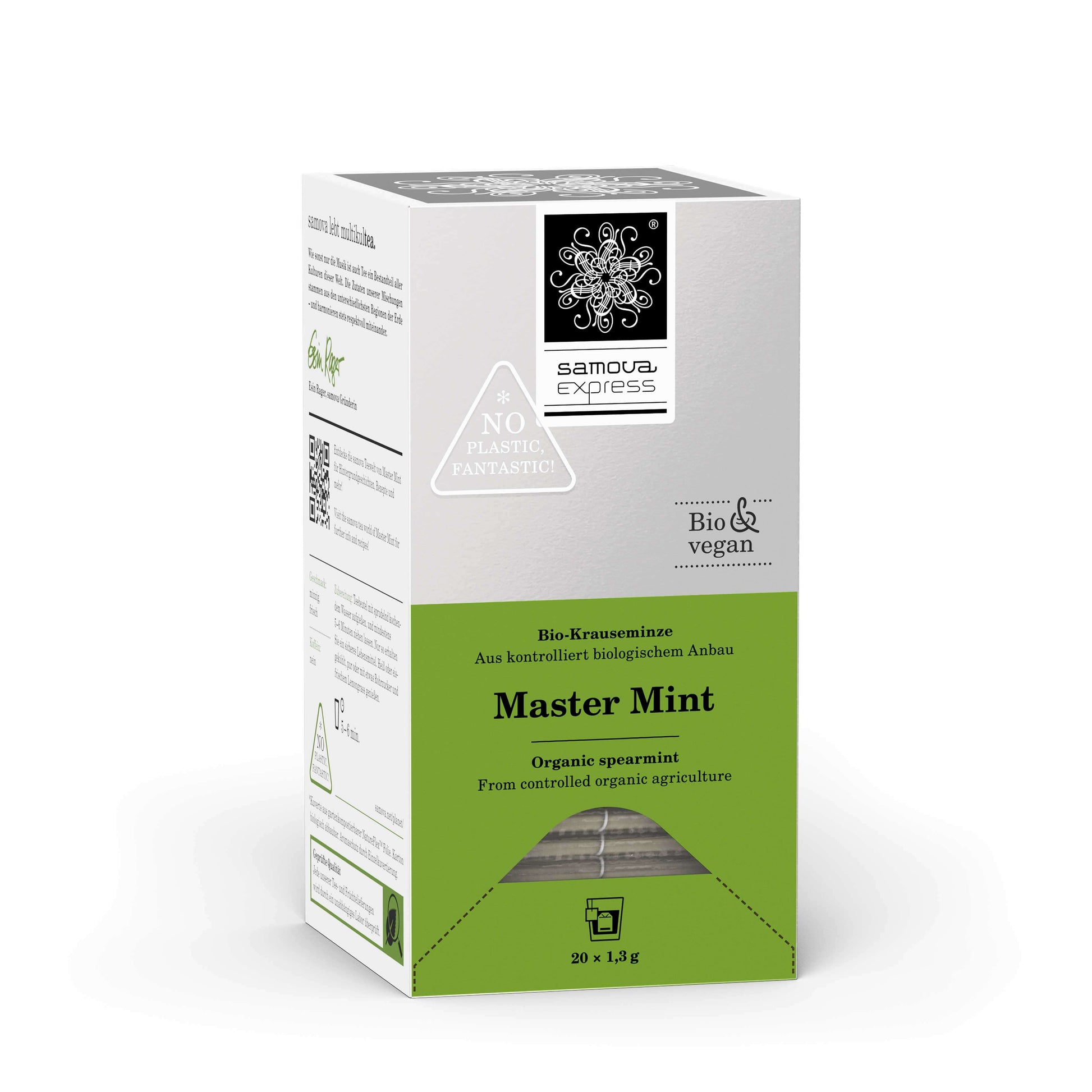 samova Master Mint Express – Box perspektivisch