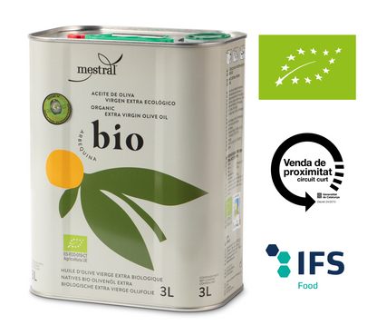 Mestral Bio Arbequina Olivenöl nativ extra 3 L