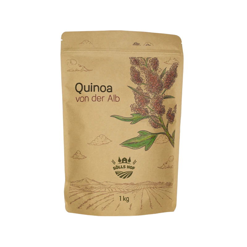 Quinoa from the Swabian Alps | Regionally produced in Germany | Mildly nutty, fluffy & versatile | 1 kg