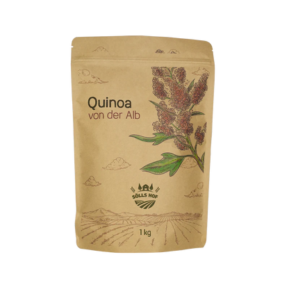 Quinoa from the Swabian Alps | Regionally produced in Germany | Mildly nutty, fluffy & versatile | 1 kg