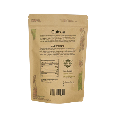 Quinoa from the Swabian Alps | Regionally produced in Germany | Mildly nutty, fluffy & versatile | 1 kg