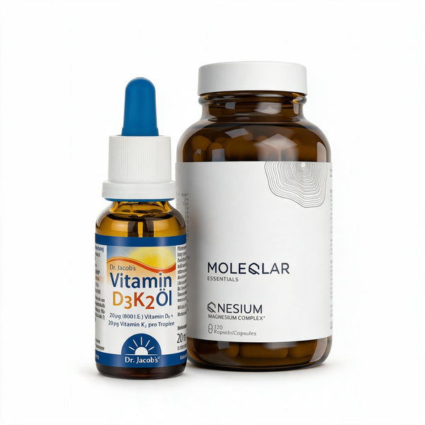 Basis-Duo | Vitamin D3K2 + Magnesium-Komplex