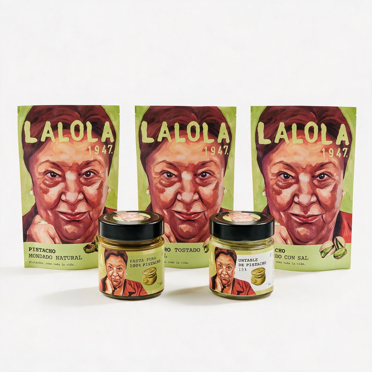 LaLola1947 Pistazien-Komplett – 6 Sorten im Set
