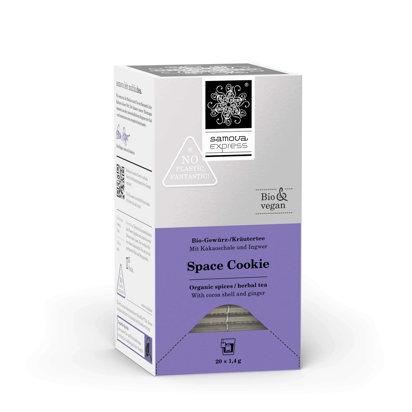 samova Space Cookie Express – Box perspektivisch