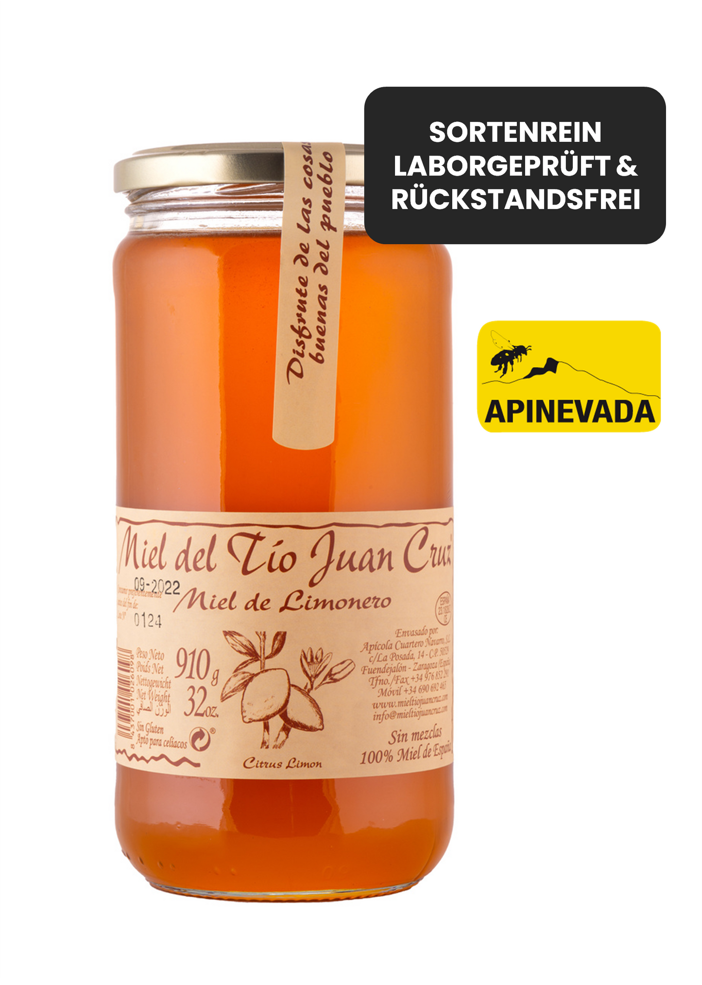 Duftender Zitronenblütenhonig 910 g